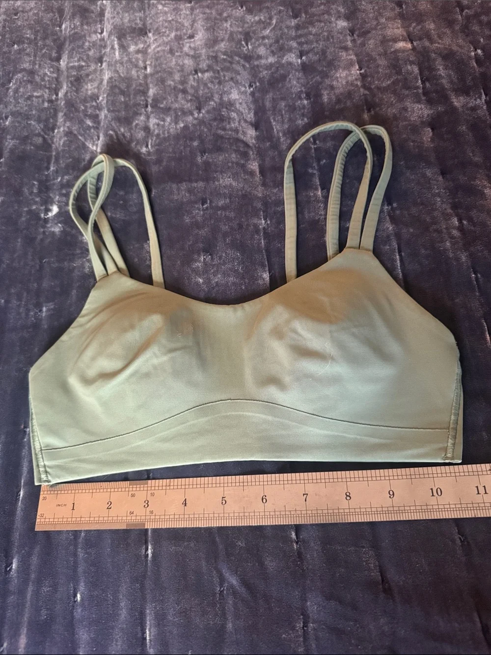 Lululemon like a cloud sports bra - olive  Green size 0
